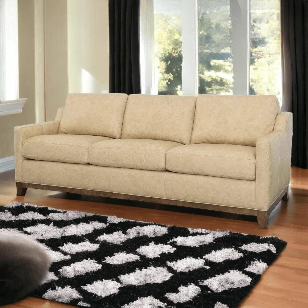 Wildcat Custom Leather Couch - American